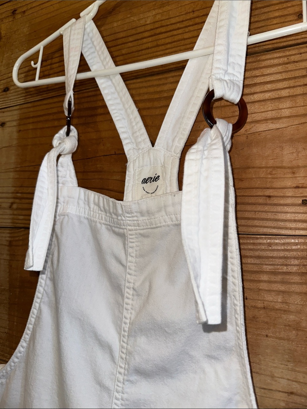 Aerie Beach Short Overalls Romper - Picture 2 of 11